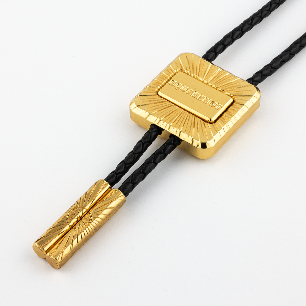 24k Gold Sunrise Bolo