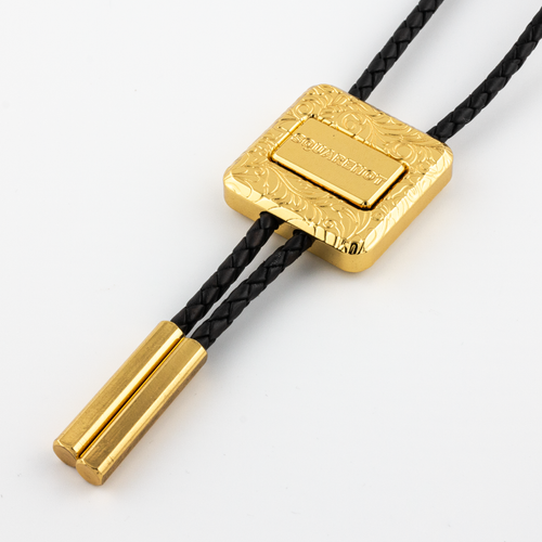 24k Gold Engraved Bolo