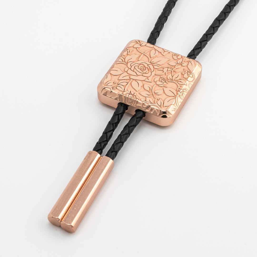 ネックレス・ペンダント Numbering Square Concho Bolo Tie #7808 SA5B0010 Vintage Bolo Ties Collection - Unique Western Bolo Ties