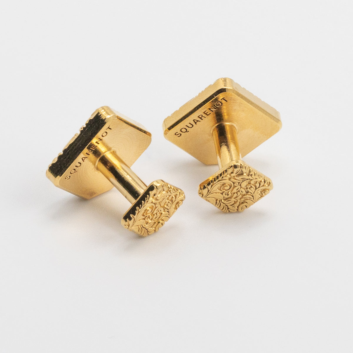 "Celestial" Bolo Cufflink Set - 24k Gold